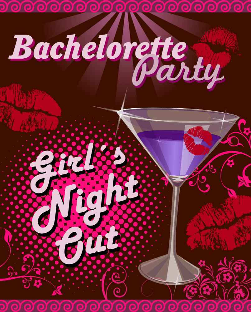 sample bachelorette party invitations